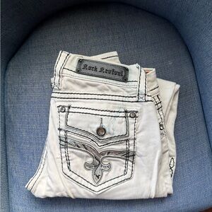 Rock Revival Women's Gray Jeans